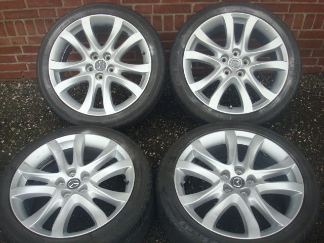 19” Originele Mazda CX-5 Velgen met Banden 5x114,3