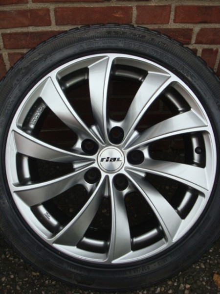 17'' inch Rial Ligano Velgen en Banden Steek 5x120