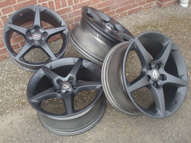 19''Inch Origineel Opel insignia Zwaart Zonder Banden 5x120