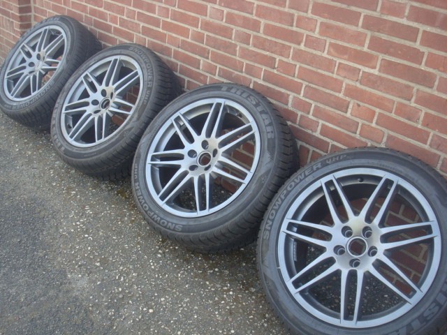 19 Inch Originele RS4 Antraciet Audi TT Velgen Steek 5x112