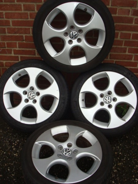 17''Originele GTI Velgen en Banden Steek 5x112