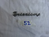 Emblem Maserati Iniezione