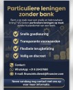 Particuliere leningen – Betrouwbaar en transparant