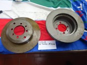 Rear brake discs for De Tomaso Pantera
