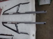 Frames for front deflector glasses Alfa Romeo Giulia Gt