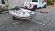 rib boot 5pk 4t yamaha en strandtrailer