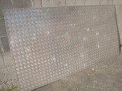 Aluminium Traanplaat Aanhanger Aanhangerbodem 1 stuk  